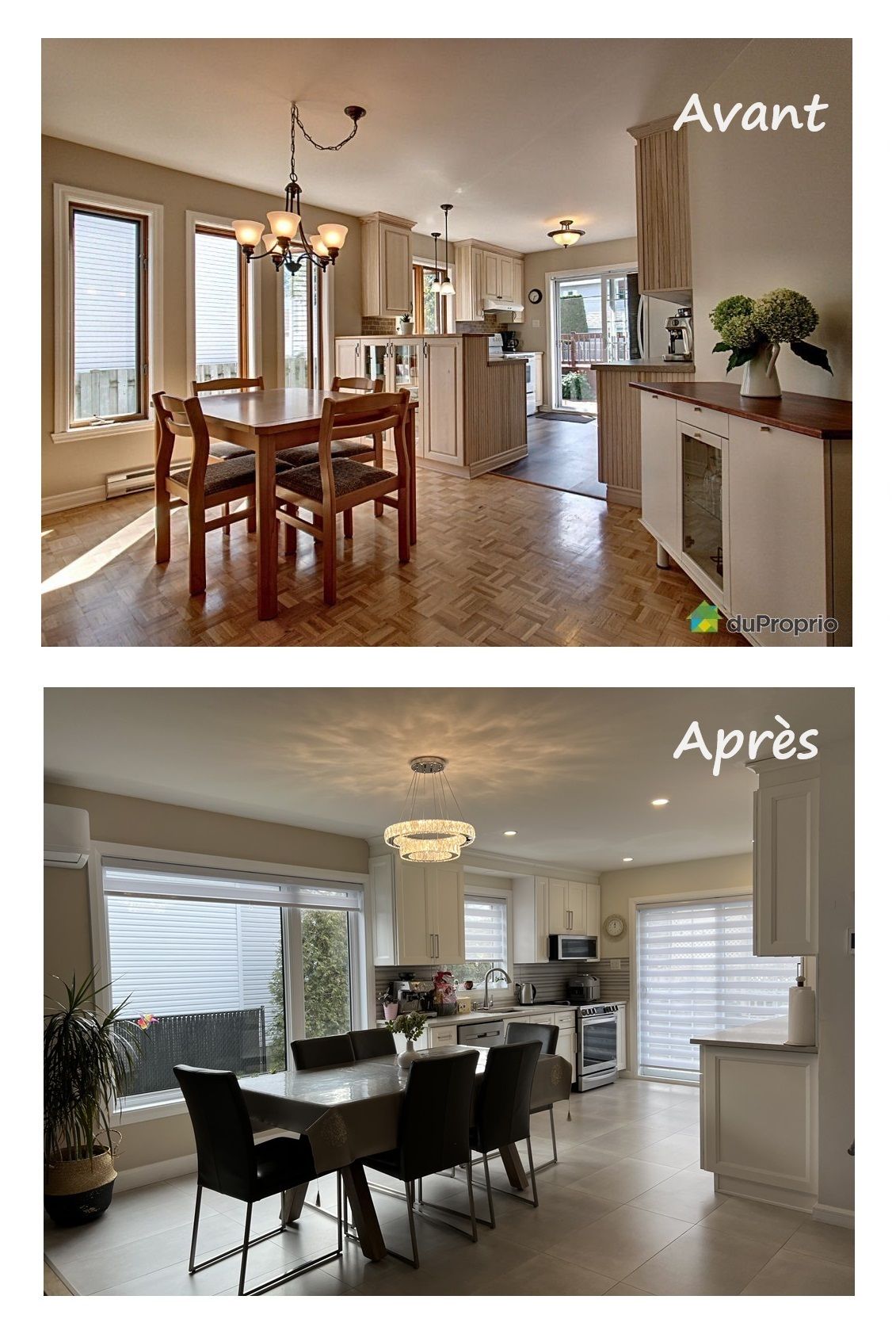 Kitchen and dining area remodelling
